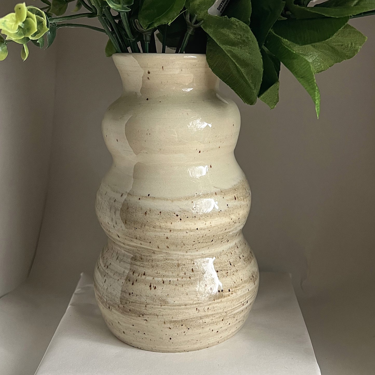 Mixed Clay Bubble Vase
