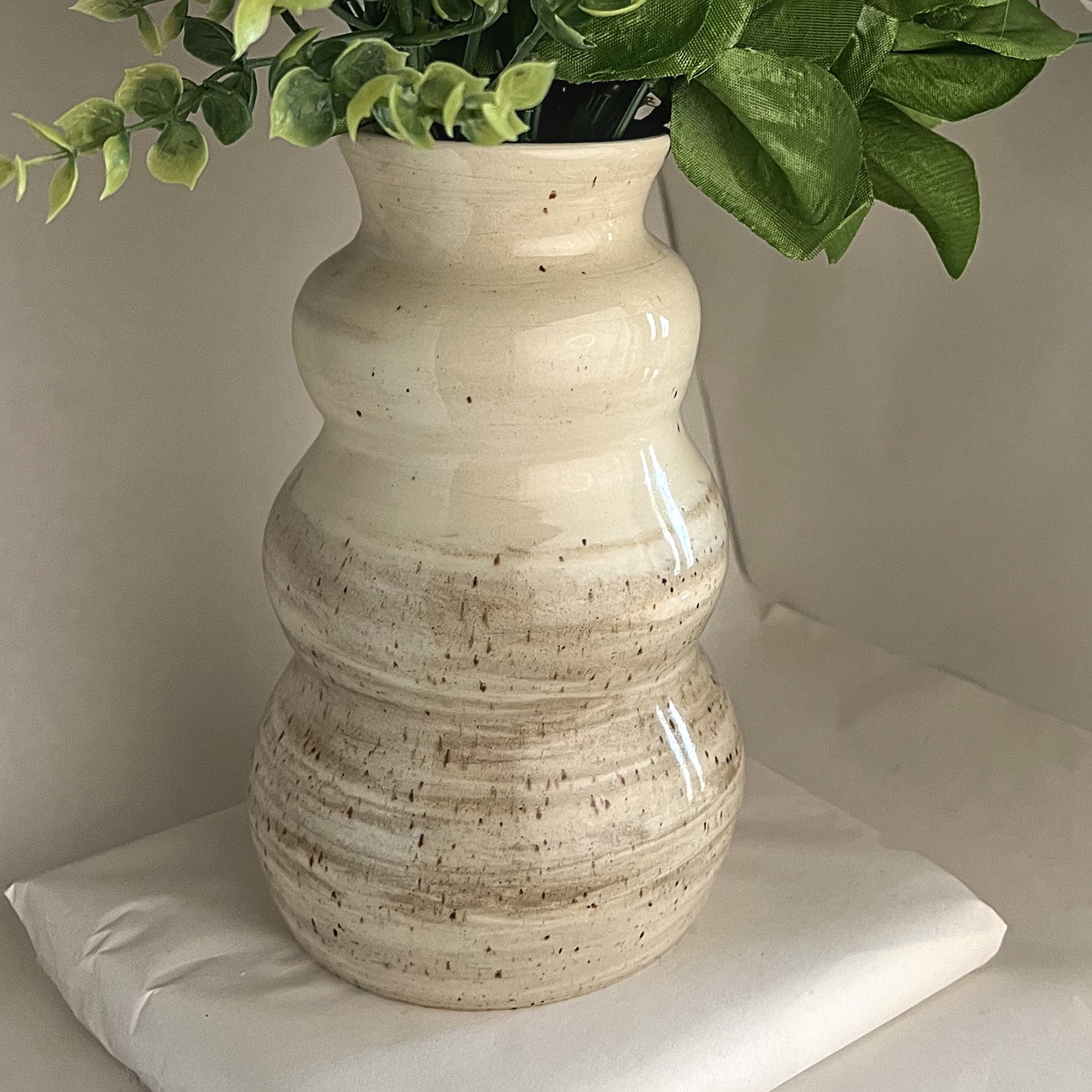 Mixed Clay Bubble Vase