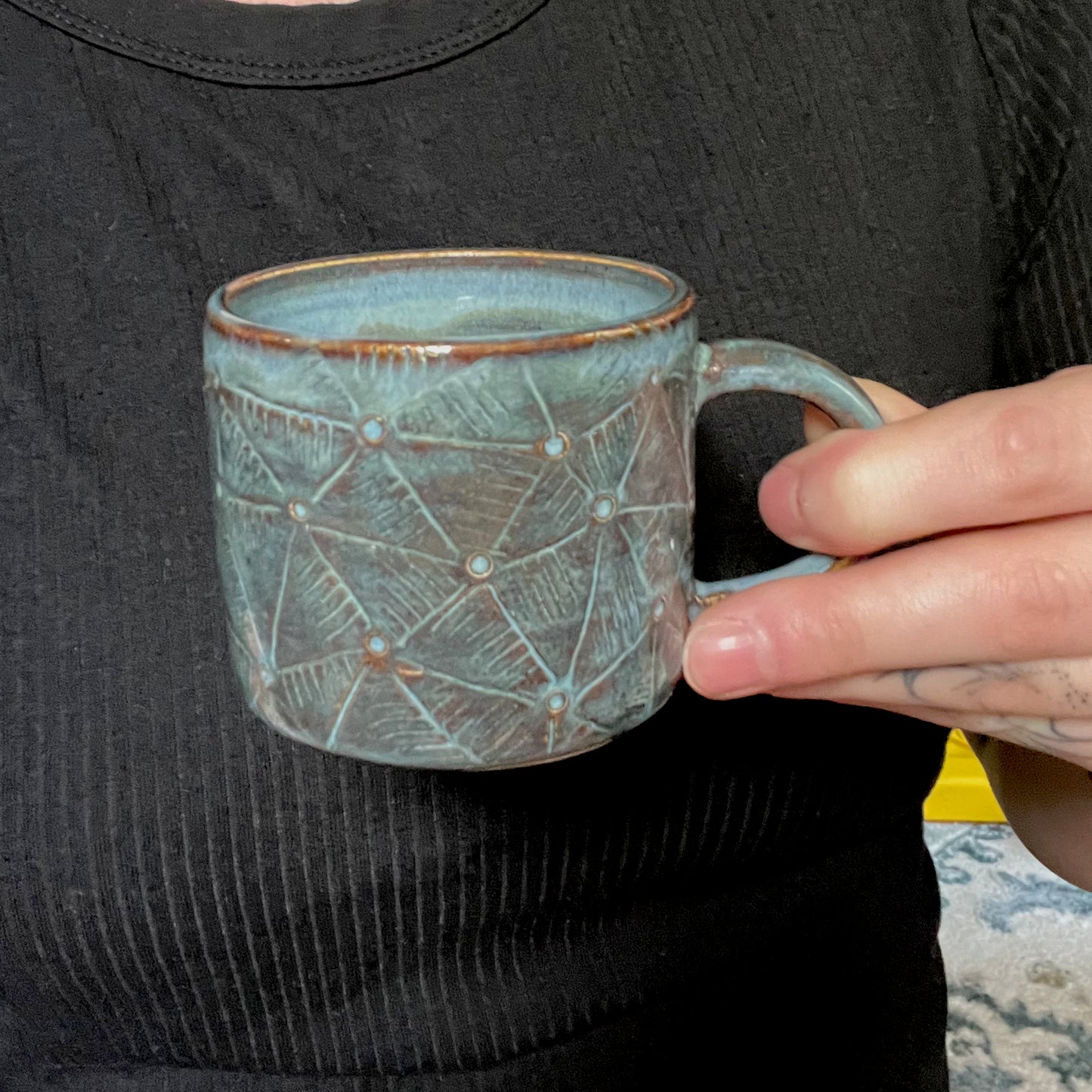 Dots and Lines Espresso Mug