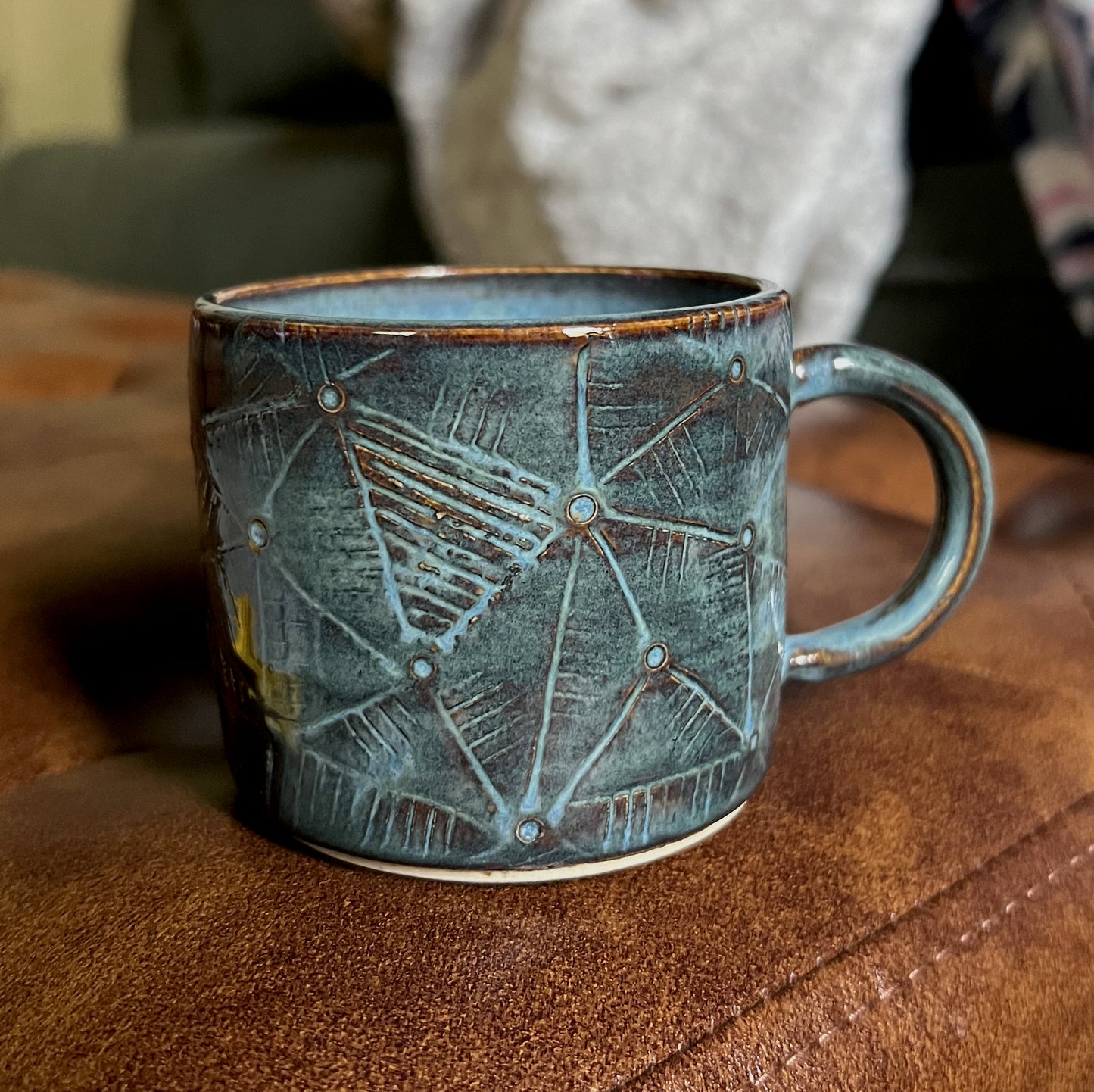 Dots and Lines Espresso Mug