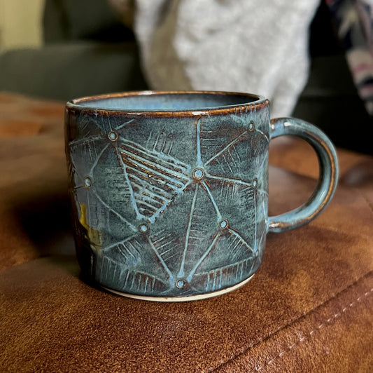 Dots and Lines Espresso Mug