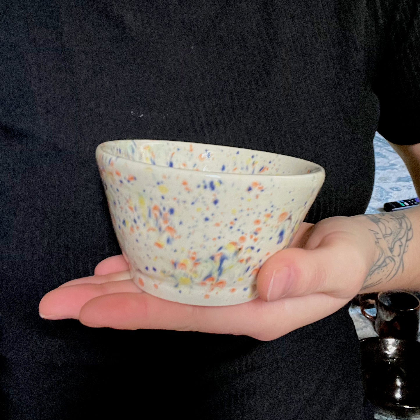 Speckled Sprinkle Ice Cream Bowl