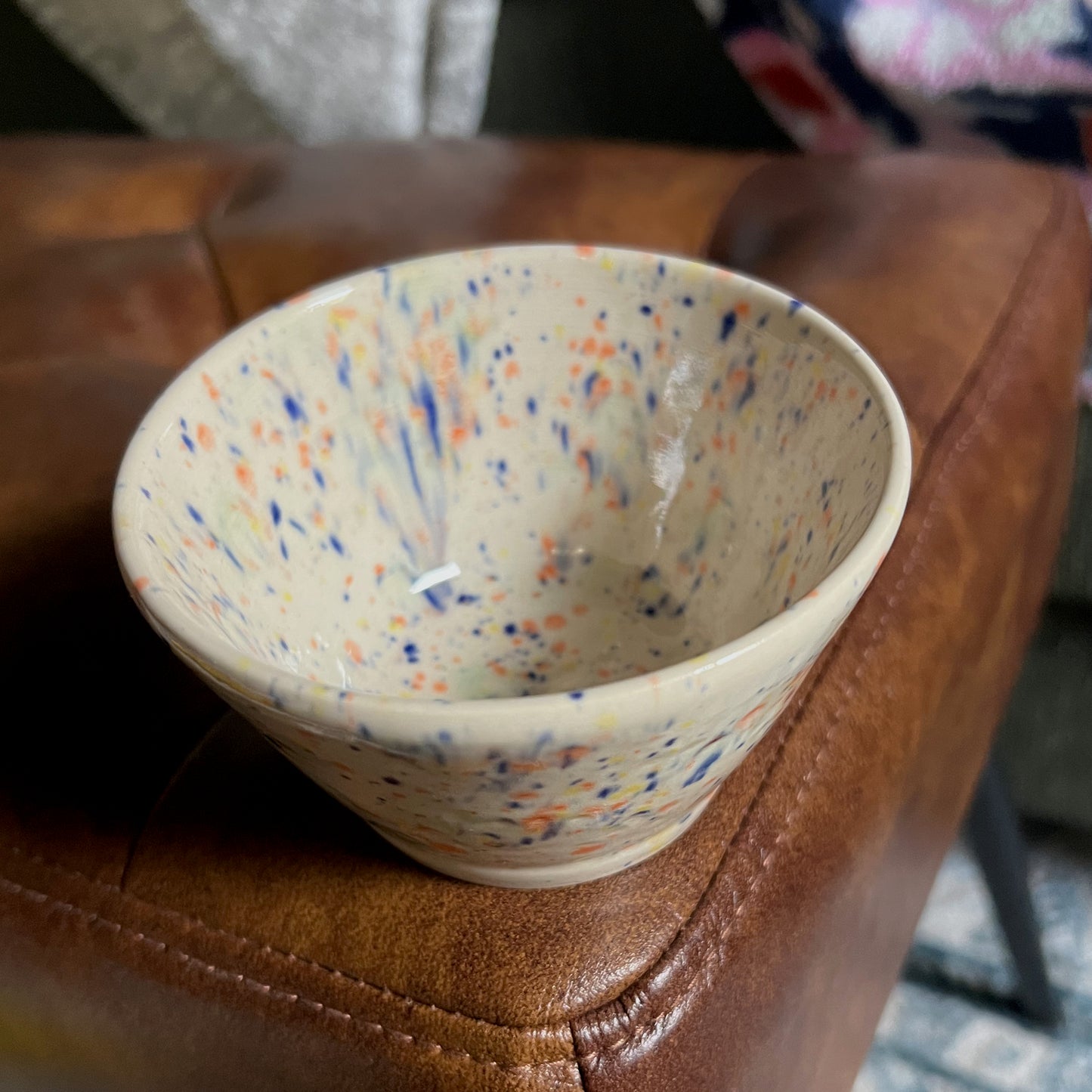 Speckled Sprinkle Ice Cream Bowl