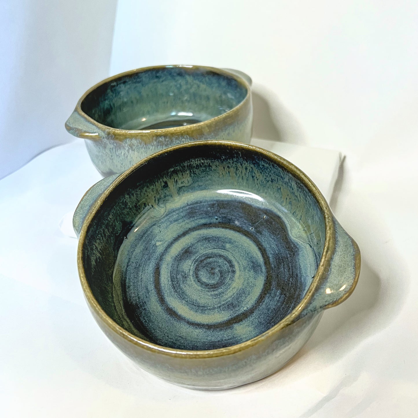 Blue Tide Small Chili Bowls Ramekins (set of 2)