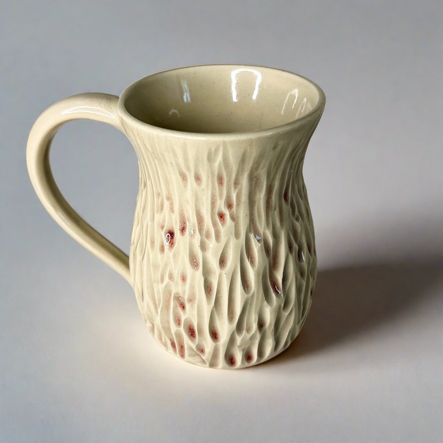 Carved Bone Mug