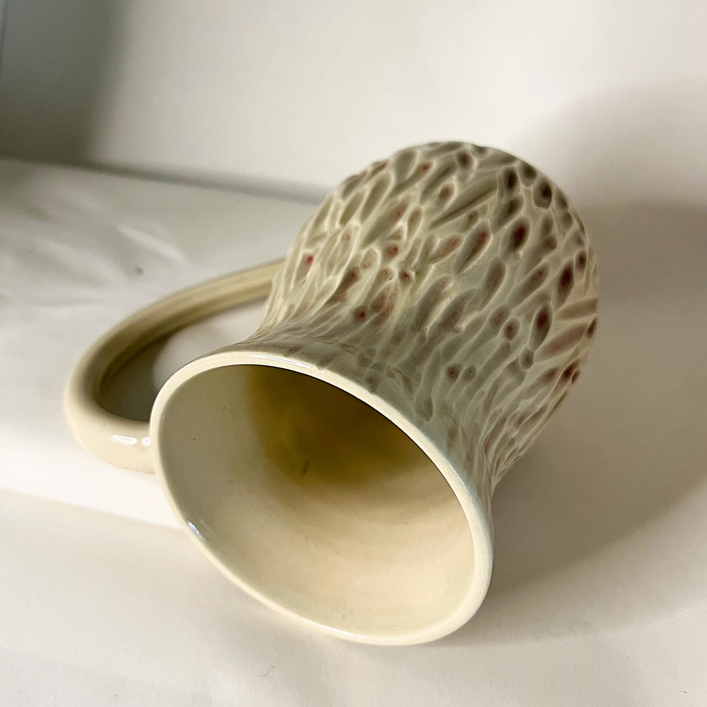 Carved Bone Mug