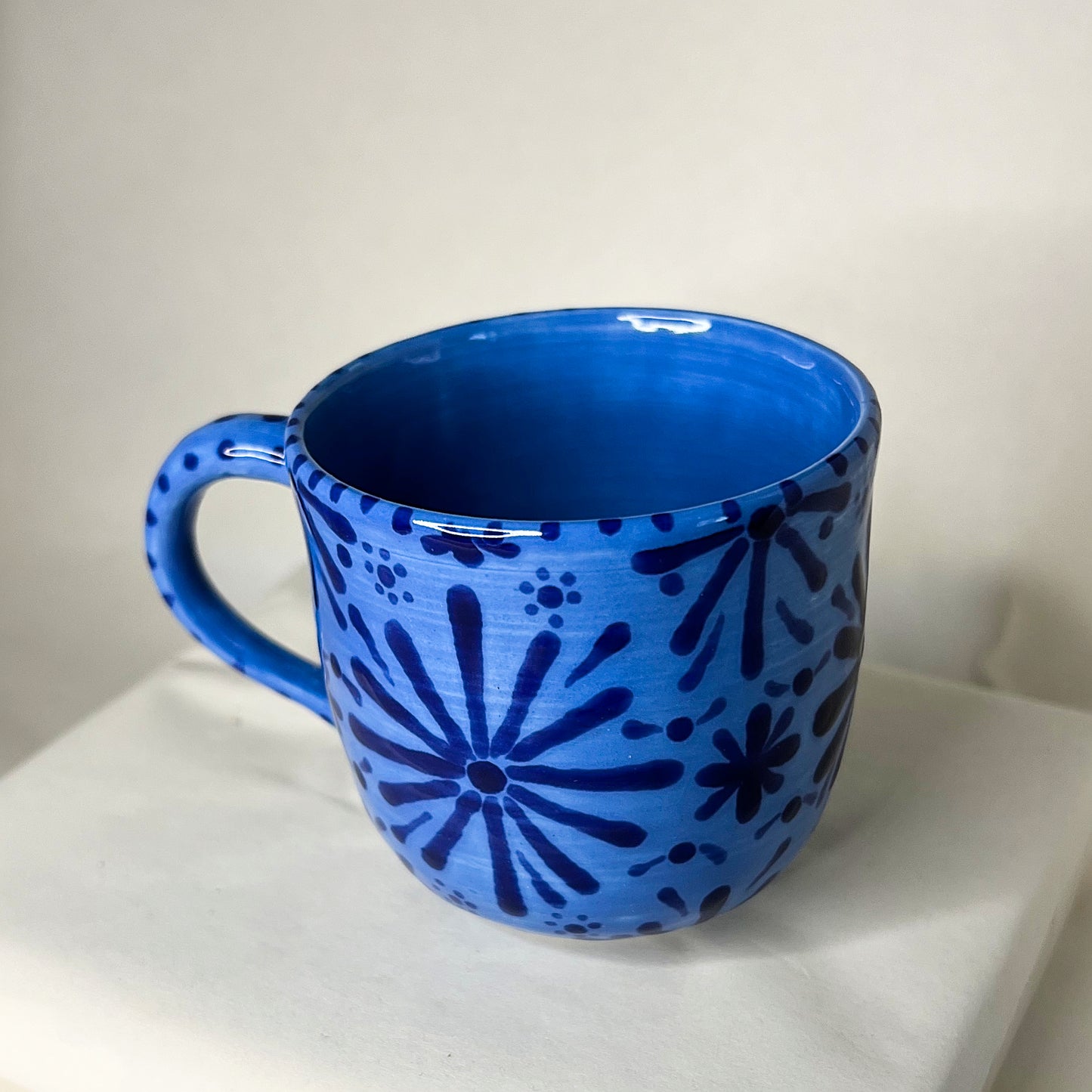 Blue Talavera Inspired Teacup